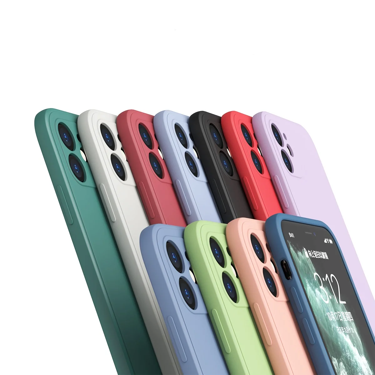 Full Protective Liquid Silicone Cell Phone Cases for iPhone 12 Pro Max 11 Pro Xs Max TPU Phone Case
Full Protective Liquid Silicone Cell Phone Cases for iPhone 12 Pro Max 11 Pro Xs Max TPU Phone Case