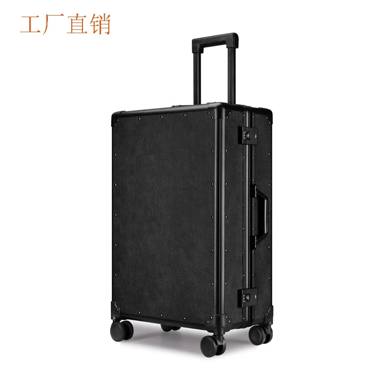 branded suitcase