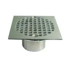 50MM Black Brass Anti Odor Ideal SS Floor Drain