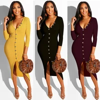 Stylish Solid Color Strapless Long Sleeve Ladies Bodycon Dress Knitted Sweater Sexy Dress
Stylish Solid Color Strapless Long Sleeve Ladies Bodycon Dress Knitted Sweater Sexy Dress
