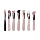 Crystal Handle Professional Wholesale Natural Hair Custom Private Label Make Up Brush Set