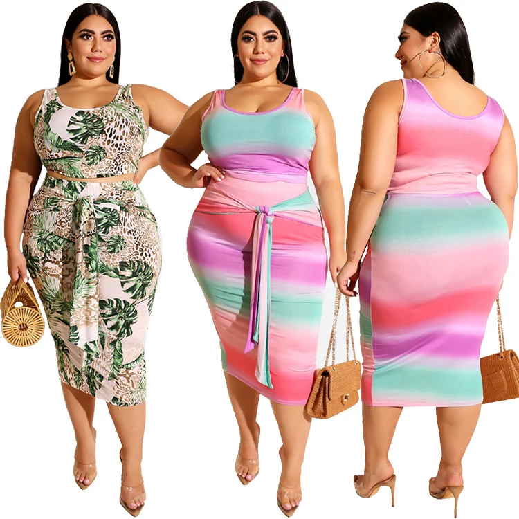 2021 Trendy Corset Skirt Set Plus Size Women Clothing Two Piece Set Skirt And Top Set 2 Pieces, Picture color
2021 Trendy Corset Skirt Set Plus Size Women Clothing Two Piece Set Skirt And Top Set 2 Pieces, Picture color