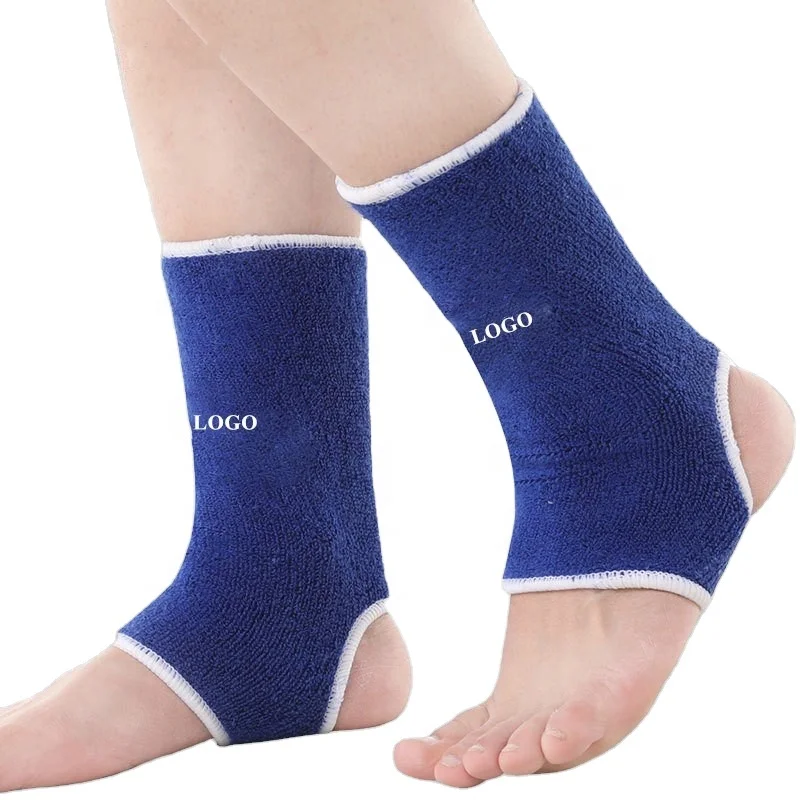 Sports Protection Soft High Compression Warm Ankle Pad Brace Sleeve Strap Wraps, Black, blue
Sports Protection Soft High Compression Warm Ankle Pad Brace Sleeve Strap Wraps, Black, blue