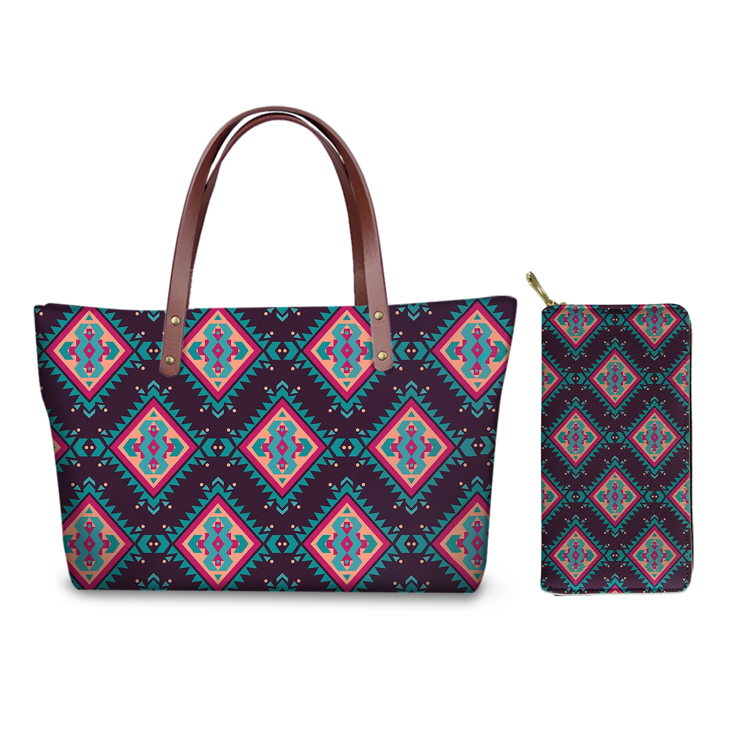 MOQ 1 Factory Outlet Women Brand New Bohemia Print Style Pattern Custom Durable Handbag and Purse Ladies Handbag, Customizable
MOQ 1 Factory Outlet Women Brand New Bohemia Print Style Pattern Custom Durable Handbag and Purse Ladies Handbag, Customizable