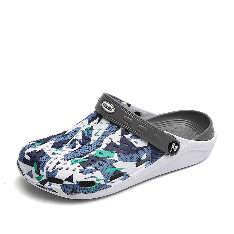 New men and women sandals couple summer comfortable beach clogs slippers fashion garden shoes, As picture
New men and women sandals couple summer comfortable beach clogs slippers fashion garden shoes, As picture