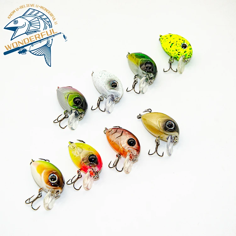 4g PVC High Quality Artificial Hard Mini Freshwater Floating Swimming Vibration Crankbait Fishing Lure
4g PVC High Quality Artificial Hard Mini Freshwater Floating Swimming Vibration Crankbait Fishing Lure