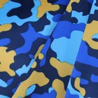 600D 72T DTY camouflage printed bag backpack tent PU coating oxford polyester fabric