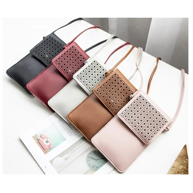 Wholesale Bestseller Retro Student Small Hollow Out Wallet Women Pu Leather Crossbody Bag Touch Screen Mobile Wallet, Red, gray, black, pink ,brown
Wholesale Bestseller Retro Student Small Hollow Out Wallet Women Pu Leather Crossbody Bag Touch Screen Mobile Wallet, Red, gray, black, pink ,brown