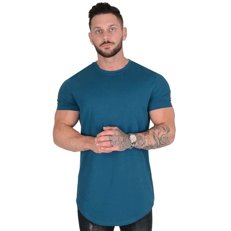 2021 new high quality plus size elastic solid men's quick dry tight custom cotton gym T-shirt, As picture
2021 new high quality plus size elastic solid men's quick dry tight custom cotton gym T-shirt, As picture