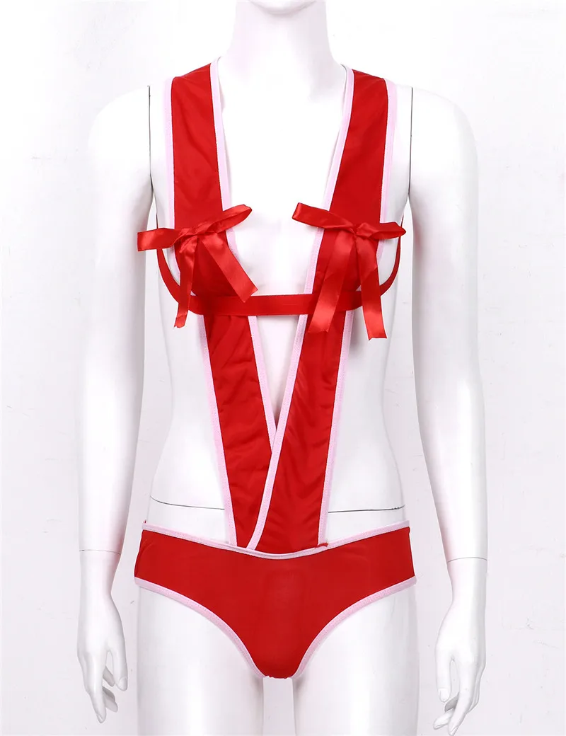 iEFiEL Christmas Women Adult Deep V Neck Lingerie Fun Jumpsuits Sexy Cosplay Christmas Costumes, Shown
iEFiEL Christmas Women Adult Deep V Neck Lingerie Fun Jumpsuits Sexy Cosplay Christmas Costumes, Shown