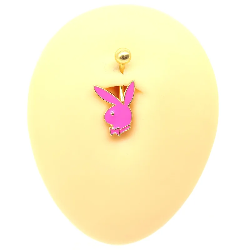 BBR-131 Titanium Surgical Dance Jewelry Dripping Oil Cute Rabbit Navel Rings Belly Button Rings Body Piercing Belly Jewelry
BBR-131 Titanium Surgical Dance Jewelry Dripping Oil Cute Rabbit Navel Rings Belly Button Rings Body Piercing Belly Jewelry