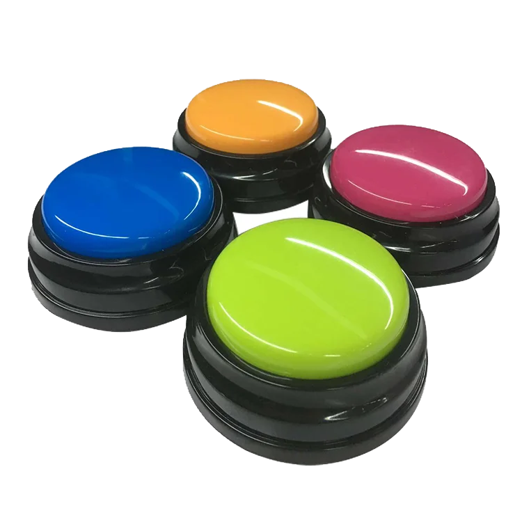 Dog Training Buzzer Recordable Button Buzzer Record & Playback Any Seconds Your Own Message, Red,blue,custom
Dog Training Buzzer Recordable Button Buzzer Record & Playback Any Seconds Your Own Message, Red,blue,custom