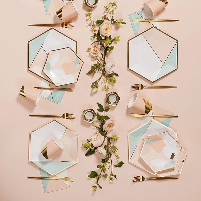 7inch Rose Gold Purple Pink Tableware Birthday Party Decorations Party Supplies Disposable Plates Paper Plate Set for Wedding, Pink yellow orange rose gold white gold
7inch Rose Gold Purple Pink Tableware Birthday Party Decorations Party Supplies Disposable Plates Paper Plate Set for Wedding, Pink yellow orange rose gold white gold