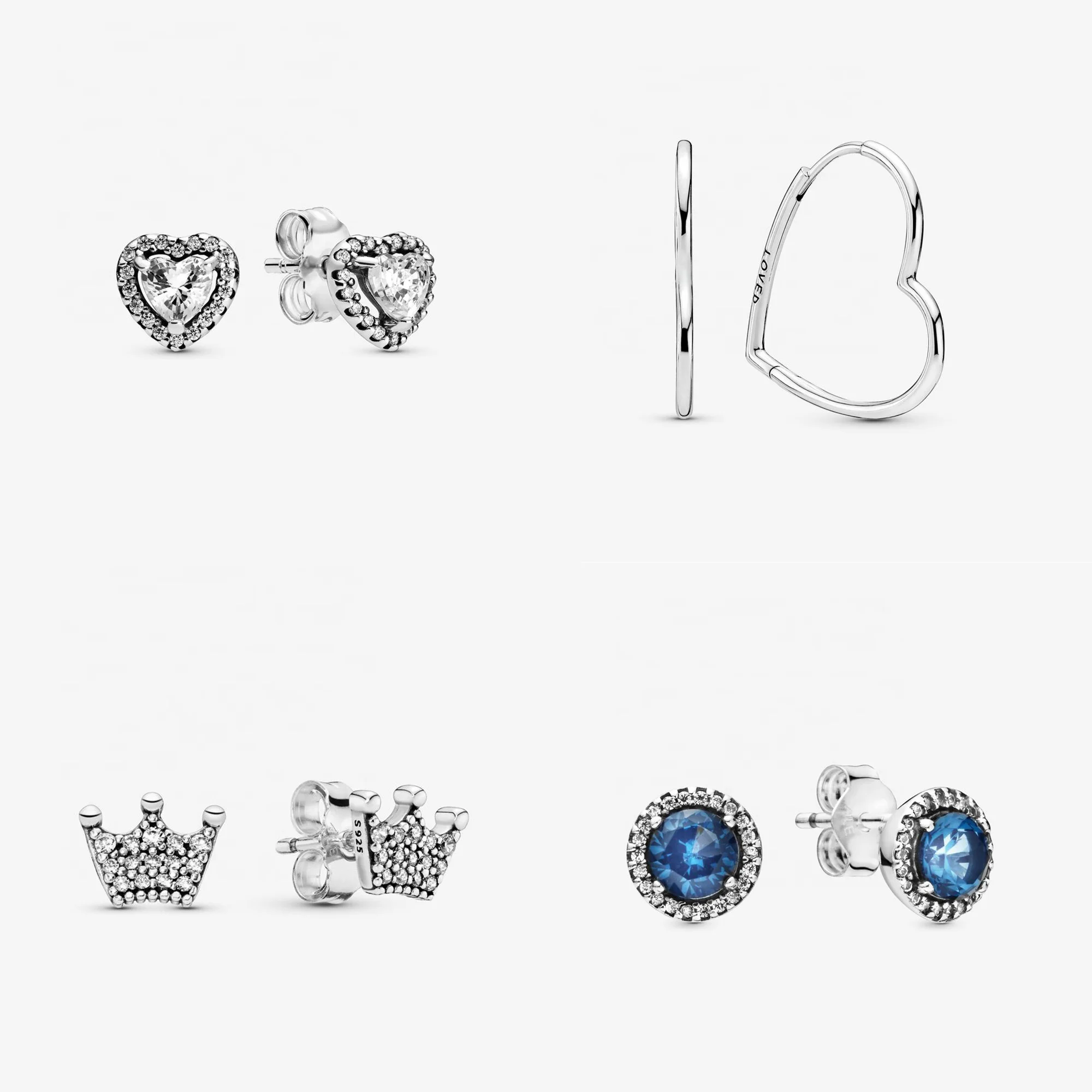 New Style High Grade 925 Silver Earrings Women Silver Jewelry Earrings, Silver color
New Style High Grade 925 Silver Earrings Women Silver Jewelry Earrings, Silver color