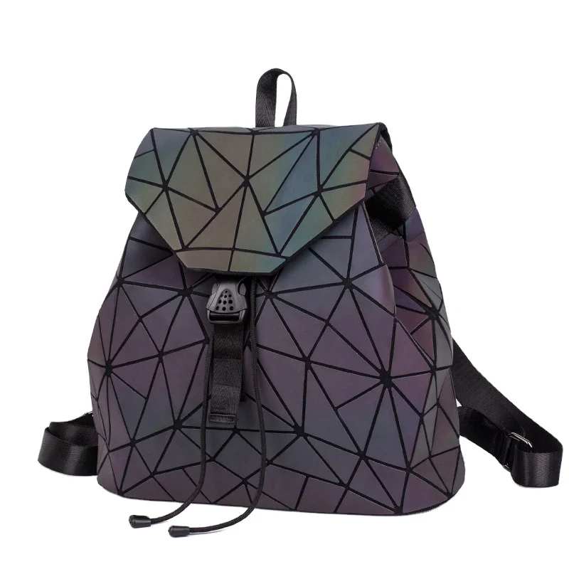 Wholesale fashion geometric luminous pu leather sports school students unisex backpack, Customized color
Wholesale fashion geometric luminous pu leather sports school students unisex backpack, Customized color