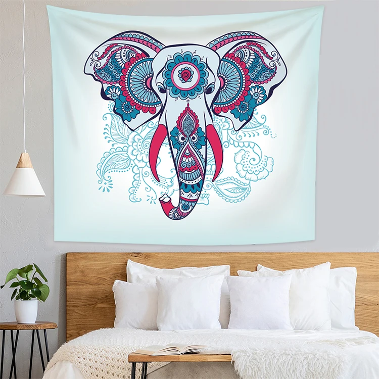 Elephant Wall Hanging Animal New Trend Good Price Wall Blanket Custom Tapestry ,Printed Wall Tapestry Wholesale
Elephant Wall Hanging Animal New Trend Good Price Wall Blanket Custom Tapestry ,Printed Wall Tapestry Wholesale