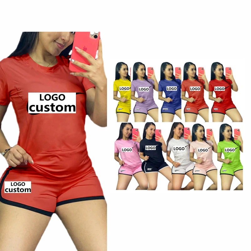2021 summer Fashion girls casual women Clothing wholesale custom logo new arrivals Sports clothes plus size two piece of suit, Picture color
2021 summer Fashion girls casual women Clothing wholesale custom logo new arrivals Sports clothes plus size two piece of suit, Picture color