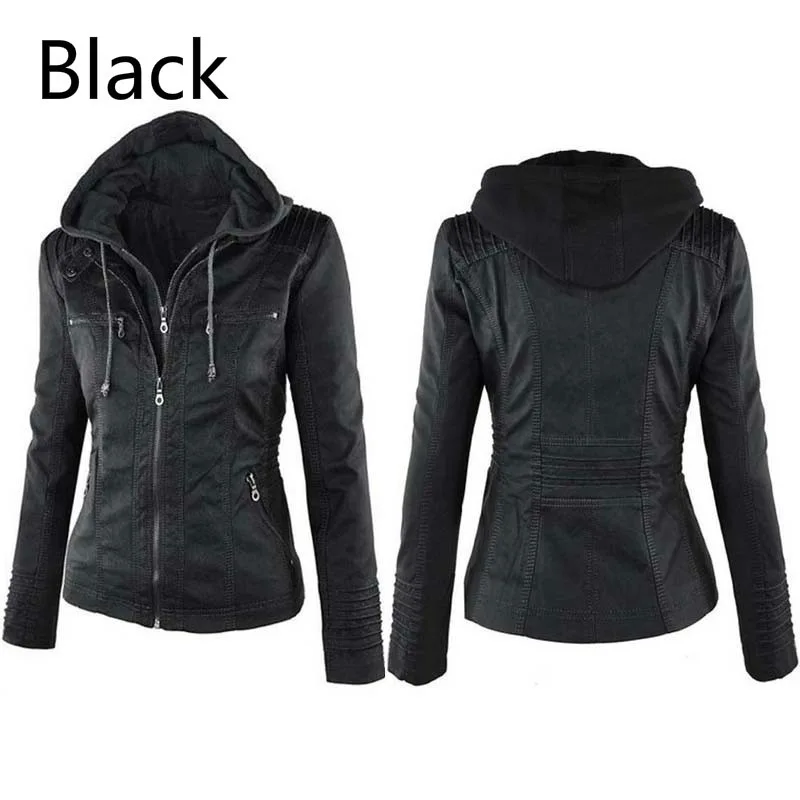 2021 Hot Selling women's waterproof light zip hoodie leather long jacket for cheap 
2021 Hot Selling women's waterproof light zip hoodie leather long jacket for cheap