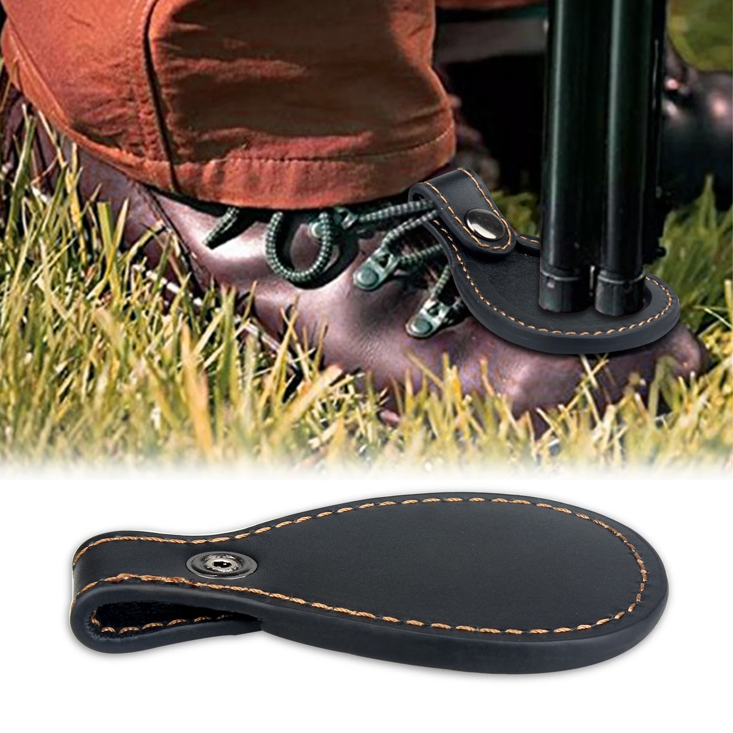 Toe Protector Pad Genuine Leather Hunting Accessories For Shotgun Barrel Rifle Rest, Black
Toe Protector Pad Genuine Leather Hunting Accessories For Shotgun Barrel Rifle Rest, Black