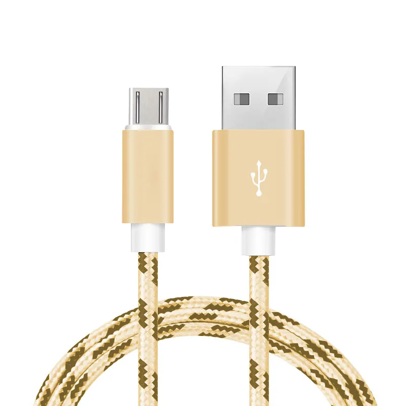 Nylon Braid USB Cable Fast Charging High Speed Data Cable Best USB Charging Cable for micro, Gold/silver/red/rose gold/gray
Nylon Braid USB Cable Fast Charging High Speed Data Cable Best USB Charging Cable for micro, Gold/silver/red/rose gold/gray