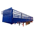 LUEN Stake Fence Semi Trailer Animal Transport Fence Semi Trailer