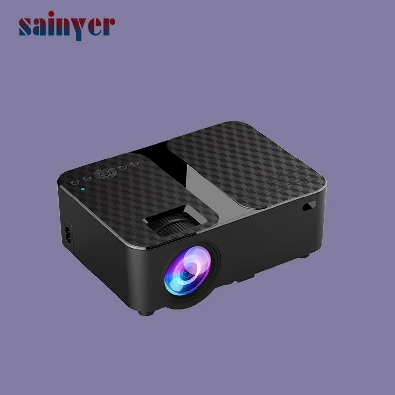 Sainyer CP400 Android Mini Portable Video-projector Theater Movie Projector Stylish Multimedia Home Black/white 
Sainyer CP400 Android Mini Portable Video-projector Theater Movie Projector Stylish Multimedia Home Black/white