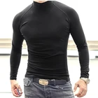 100% Cotton Customized Long Sleeve T Shirt Black Quality Design Your Own T Shirt