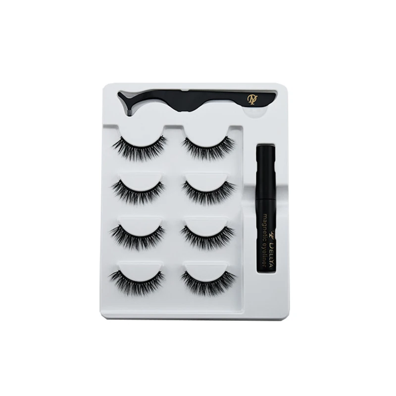 4 pairs 3D Magnetic Eyelashes Kit Magnet Lashes Magnetic Eyeliner Makeup With Tweezers eyelash, Natural black
4 pairs 3D Magnetic Eyelashes Kit Magnet Lashes Magnetic Eyeliner Makeup With Tweezers eyelash, Natural black