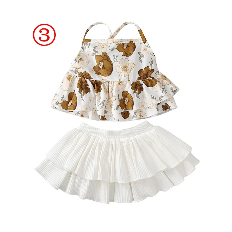 Baby Girl Ribbed Outfit Girls Summer Flouncing Clothing Set Toddler Infant Vest Romper + Shorts Skirt 2pcs Clothing
Baby Girl Ribbed Outfit Girls Summer Flouncing Clothing Set Toddler Infant Vest Romper + Shorts Skirt 2pcs Clothing