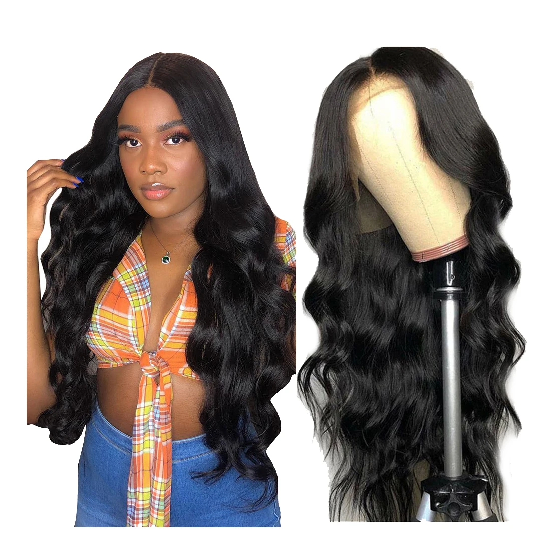 New Trend Brazilian Hair 100% Virgin Real Remy 13x4 Body Wave Hd Lace Frontal Wig Human Hair Long Wigs For Women
New Trend Brazilian Hair 100% Virgin Real Remy 13x4 Body Wave Hd Lace Frontal Wig Human Hair Long Wigs For Women