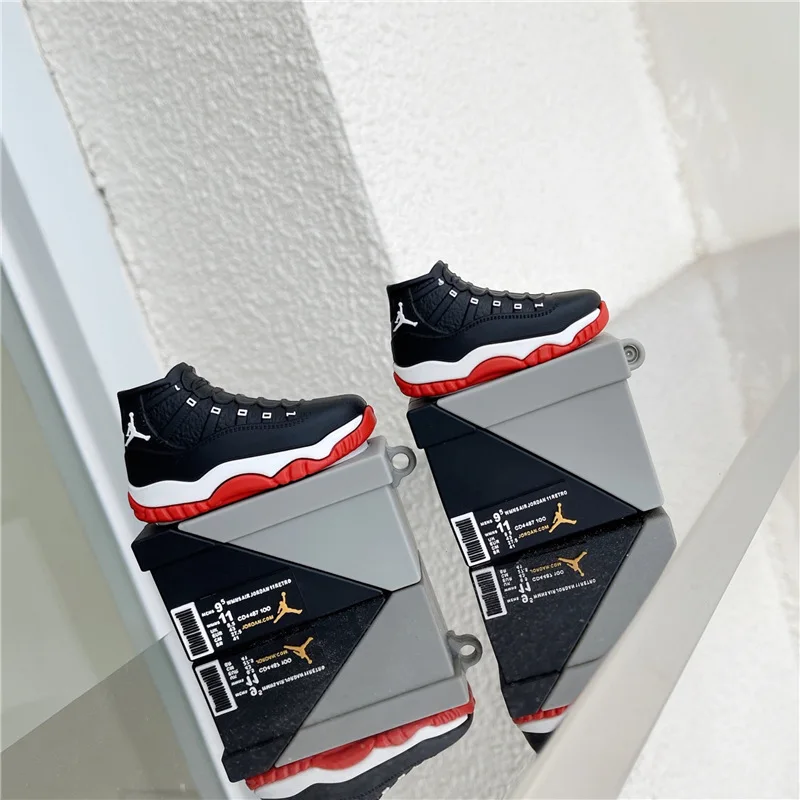 Fashion Brand 3D Design for Airpods 1 2 Cases Air Jordan Shoes Box Protective Luxury for Airpods Pro Cover Shockproof Wholesale
Fashion Brand 3D Design for Airpods 1 2 Cases Air Jordan Shoes Box Protective Luxury for Airpods Pro Cover Shockproof Wholesale