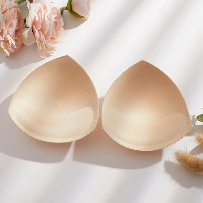 Triangle shape invisible sponge enhance bra pads inserts push up bra cup, Picture or custom
Triangle shape invisible sponge enhance bra pads inserts push up bra cup, Picture or custom