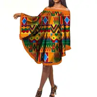 

Latest Designs African Kitenge Dress Designs Summer Women Dresses From Factory Price African Wax Dresses