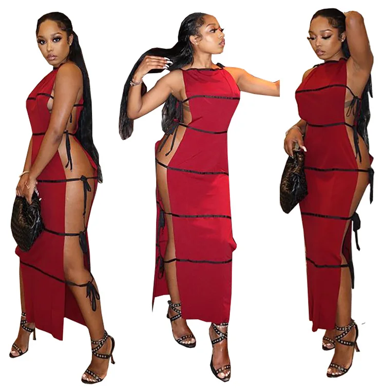 2022 New Spring Fashionable Clubbing Bandage Sleeveless Slim Long Prom Ladies Casual Sexy Dresses, Customized color
2022 New Spring Fashionable Clubbing Bandage Sleeveless Slim Long Prom Ladies Casual Sexy Dresses, Customized color