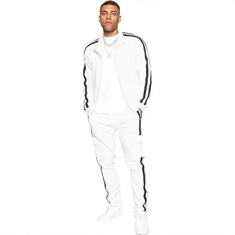 Wholesale Joggers Outdoors set long sleeve stand collar zip up color block sport tracksuit
Wholesale Joggers Outdoors set long sleeve stand collar zip up color block sport tracksuit