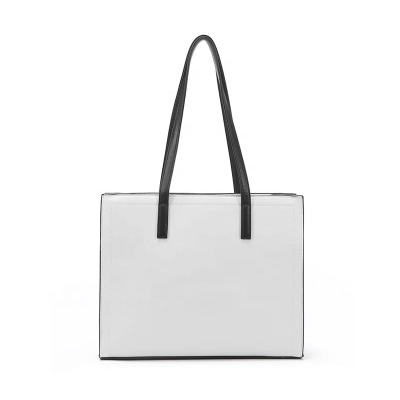 New Trendy Winter Large Capacity Black And White Bag Ladies Tote Shoulder Bag Leather
New Trendy Winter Large Capacity Black And White Bag Ladies Tote Shoulder Bag Leather