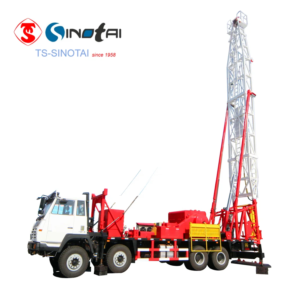 Oil field equipment  API China Origin 30t HP150 XJ150 No-Guyline Workover Rig