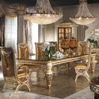2020 New Modern Luxury Classic Solid Dining Table Set Wooden