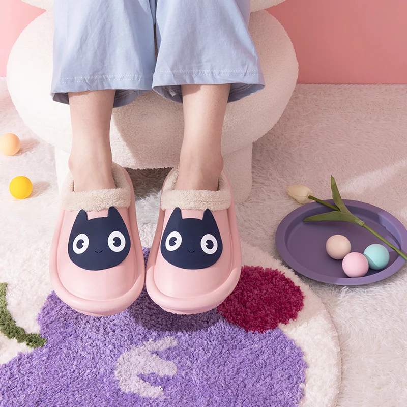 Cartoon Winter Slipper Waterproof Autumn Plush Household Man EVA Shoes Thick Bottom Outdoor Warm Cotton Woman Slippers, 1pairs
Cartoon Winter Slipper Waterproof Autumn Plush Household Man EVA Shoes Thick Bottom Outdoor Warm Cotton Woman Slippers, 1pairs