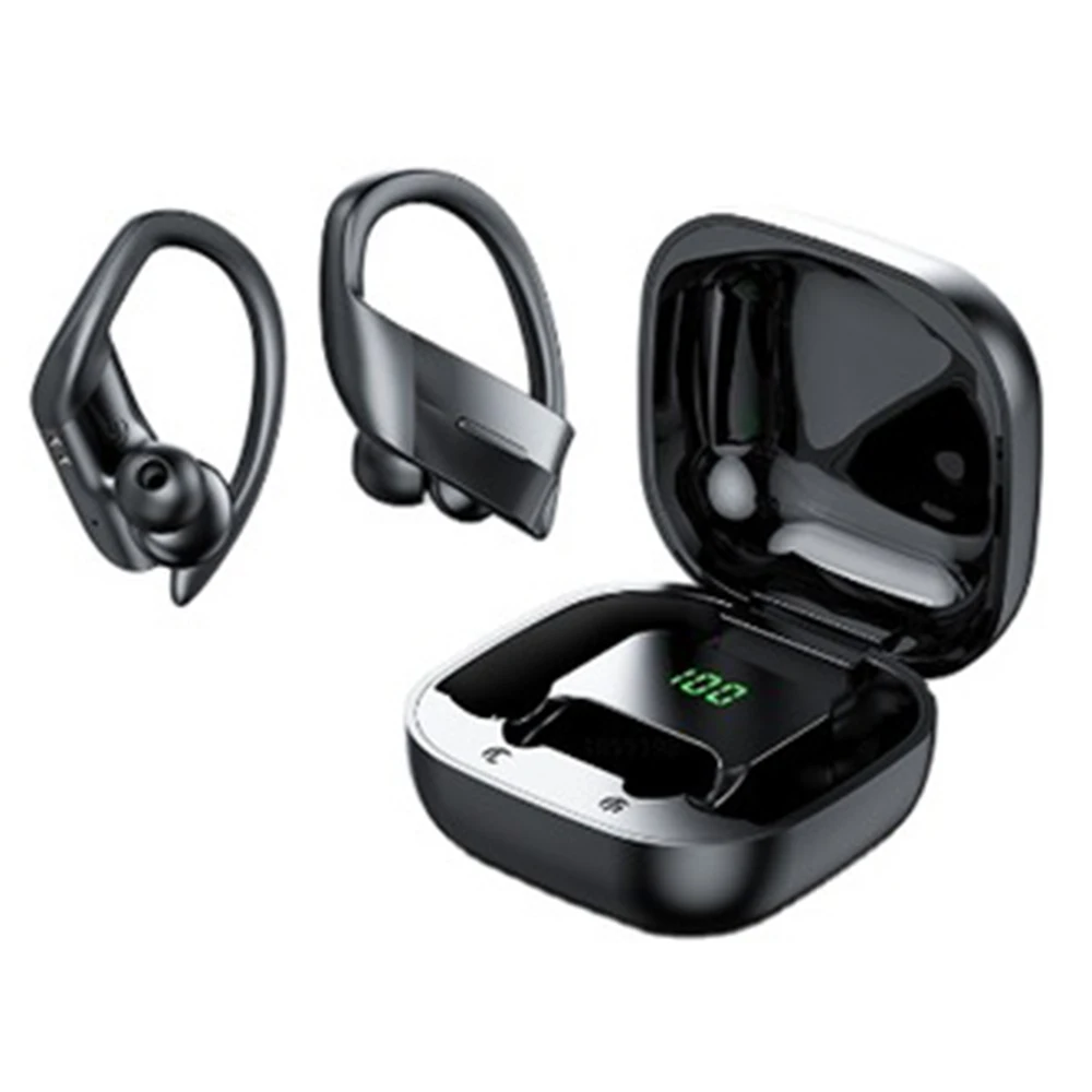 2020 Amazon 258 Ear Hook LED 5.0 Auriculares Earphone TWS Wireless Earbuds with Charging Case For Sport
2020 Amazon 258 Ear Hook LED 5.0 Auriculares Earphone TWS Wireless Earbuds with Charging Case For Sport