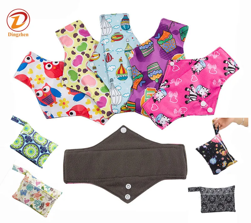 Washable Bamboo Dry and Soft Surface Absorption Reusable Menstrual Women Sanitary Pads, Printing colorful
Washable Bamboo Dry and Soft Surface Absorption Reusable Menstrual Women Sanitary Pads, Printing colorful