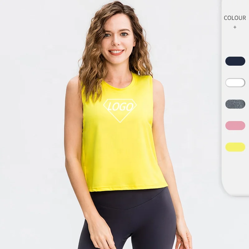 Wholesale Your Design Custom Printed Letter Plain Color Loose Gym Sport Elasticracer Back Woman Black Vest Tank Top, Colored or customized colors
Wholesale Your Design Custom Printed Letter Plain Color Loose Gym Sport Elasticracer Back Woman Black Vest Tank Top, Colored or customized colors
