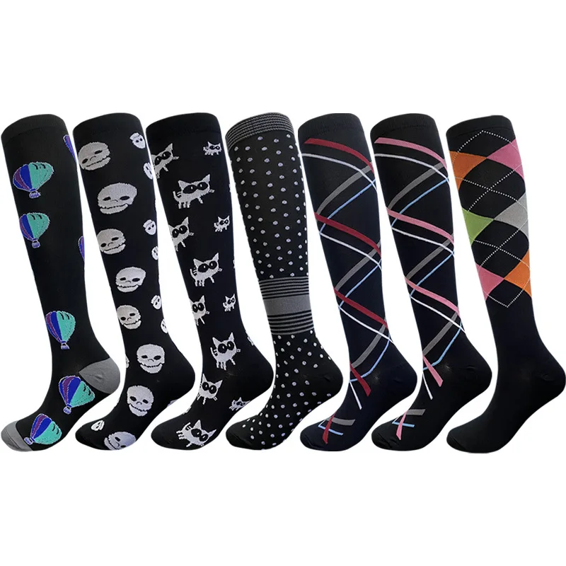New Design Compression Socks Black Running Yoga Sports Long Socks Dot Striped Diamond Animal Pattern Girls Knee High Socks
New Design Compression Socks Black Running Yoga Sports Long Socks Dot Striped Diamond Animal Pattern Girls Knee High Socks