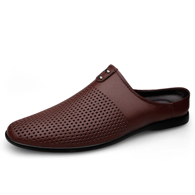 Hot Sale High Quality Indoor Leisure Leather Sandals Outdoor Breathable Beach Sandals For Men, Black/white/brown
Hot Sale High Quality Indoor Leisure Leather Sandals Outdoor Breathable Beach Sandals For Men, Black/white/brown