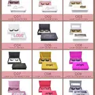 SY shuying custom black and gold eyelash packaging glitter eyelash case