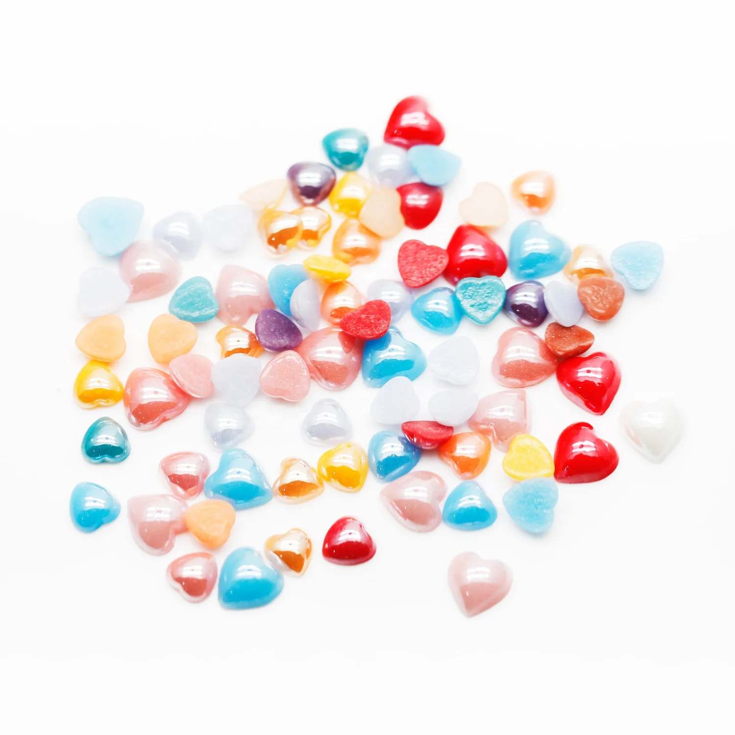 Hot Selling 3D Mix Color Heart Shape Nail Art DIY Ceramics Nail Art Decorations Manicure Ornaments
Hot Selling 3D Mix Color Heart Shape Nail Art DIY Ceramics Nail Art Decorations Manicure Ornaments