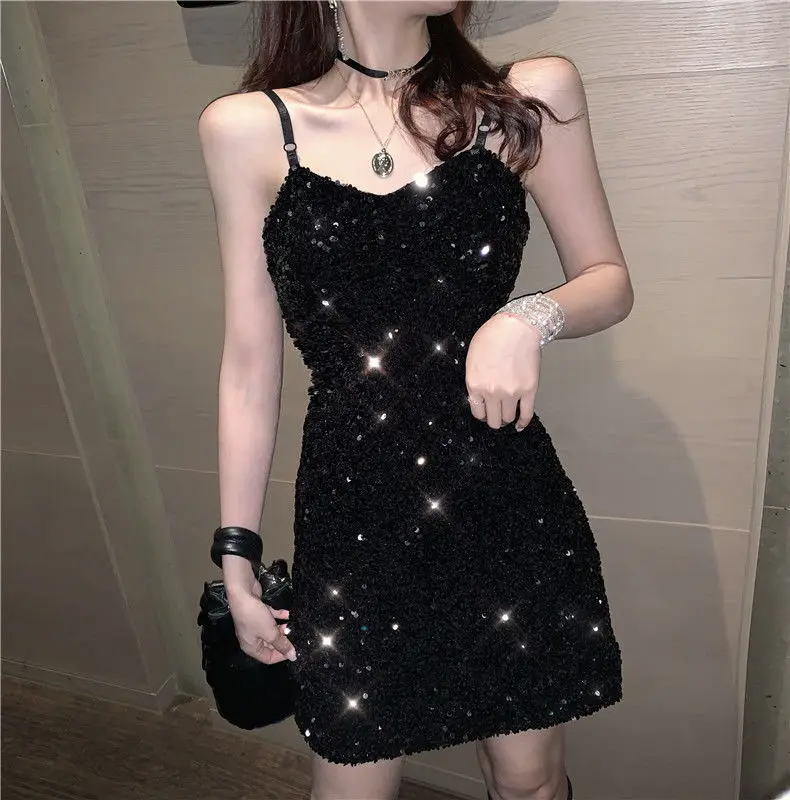 New style sequin dress black sequin dress sleeveless oversized bodycon evening dresses sequin
New style sequin dress black sequin dress sleeveless oversized bodycon evening dresses sequin