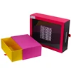 Custom gift wrap paper manufacturer packaging sliding shaver box folding paper box with card insert premium razor box