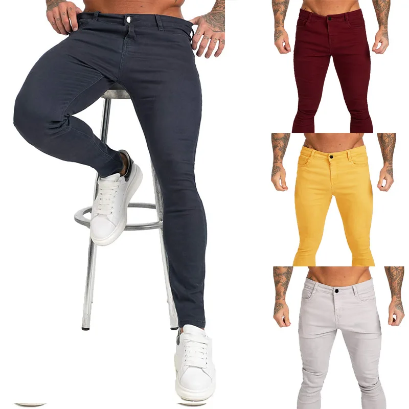 Factory Wholesale Price 5 Pockets Skinny Trousers Stretch Pencil Pants Denim Fabric Jeans Men
Factory Wholesale Price 5 Pockets Skinny Trousers Stretch Pencil Pants Denim Fabric Jeans Men