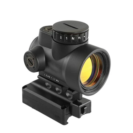SPINA 1X25 MRO red dot sight with 1x Magnification 8 Illumination Settings for shooting, Black/ dark earth
SPINA 1X25 MRO red dot sight with 1x Magnification 8 Illumination Settings for shooting, Black/ dark earth
